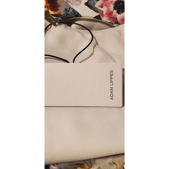 Adam Lippes Sheath Floral Print Sleeveless Cotton Twill Mini Dress NWT – Women’s - Picture 11 of 15